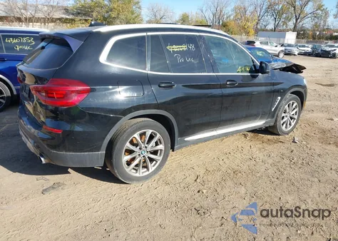 2019 BMW X3 xDrive30I z USA, uszkodzony, nr VIN 5UXTR9C59KLP90946